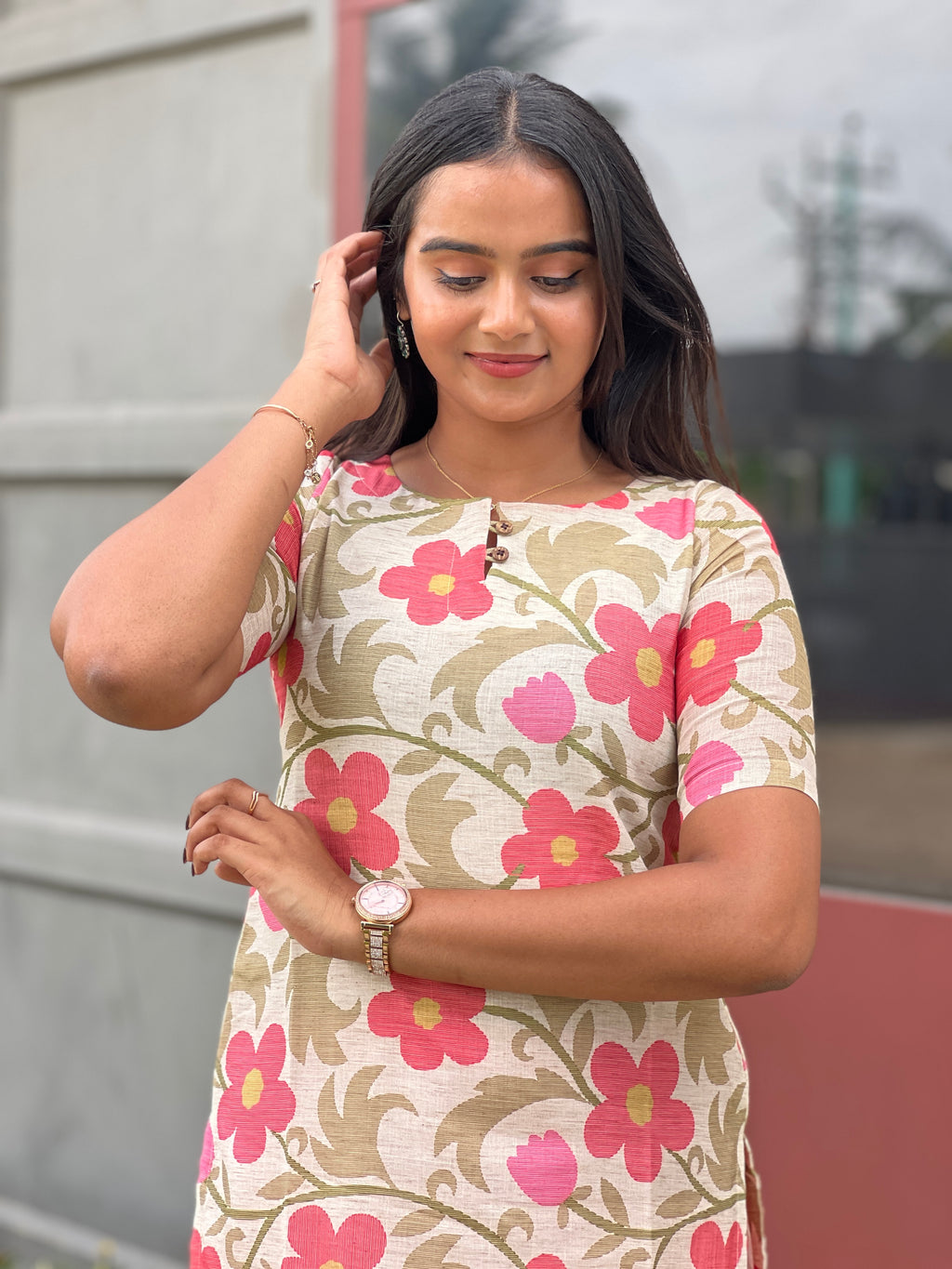 Rose Meadow | Khadi Linen Co-ord Set