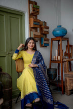 Citrine Muse Anarkali Set