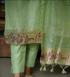 Mint Meadow 3-Piece Kurti Set