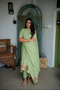 Mint Meadow 3-Piece Kurti Set