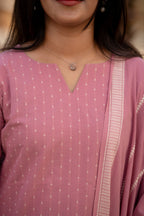 Rose Quartz 3-Piece Kurti Set