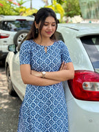 Indigo Mosaic Co-ord Set