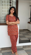 Soft Cotton Night dress for Women- Comfortable, Breathable Nightwear.