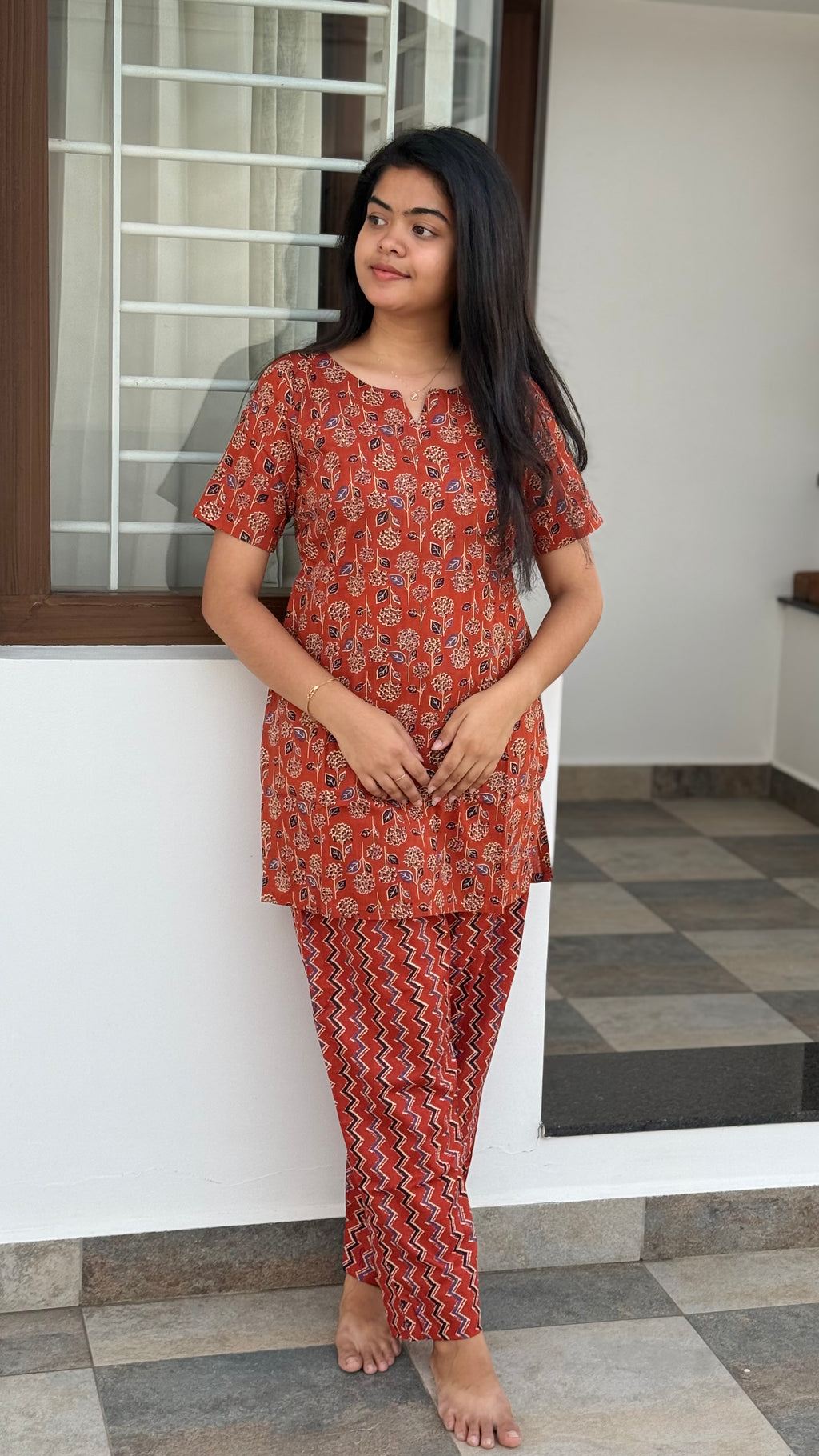 Soft Cotton Night dress for Women- Comfortable, Breathable Nightwear.
