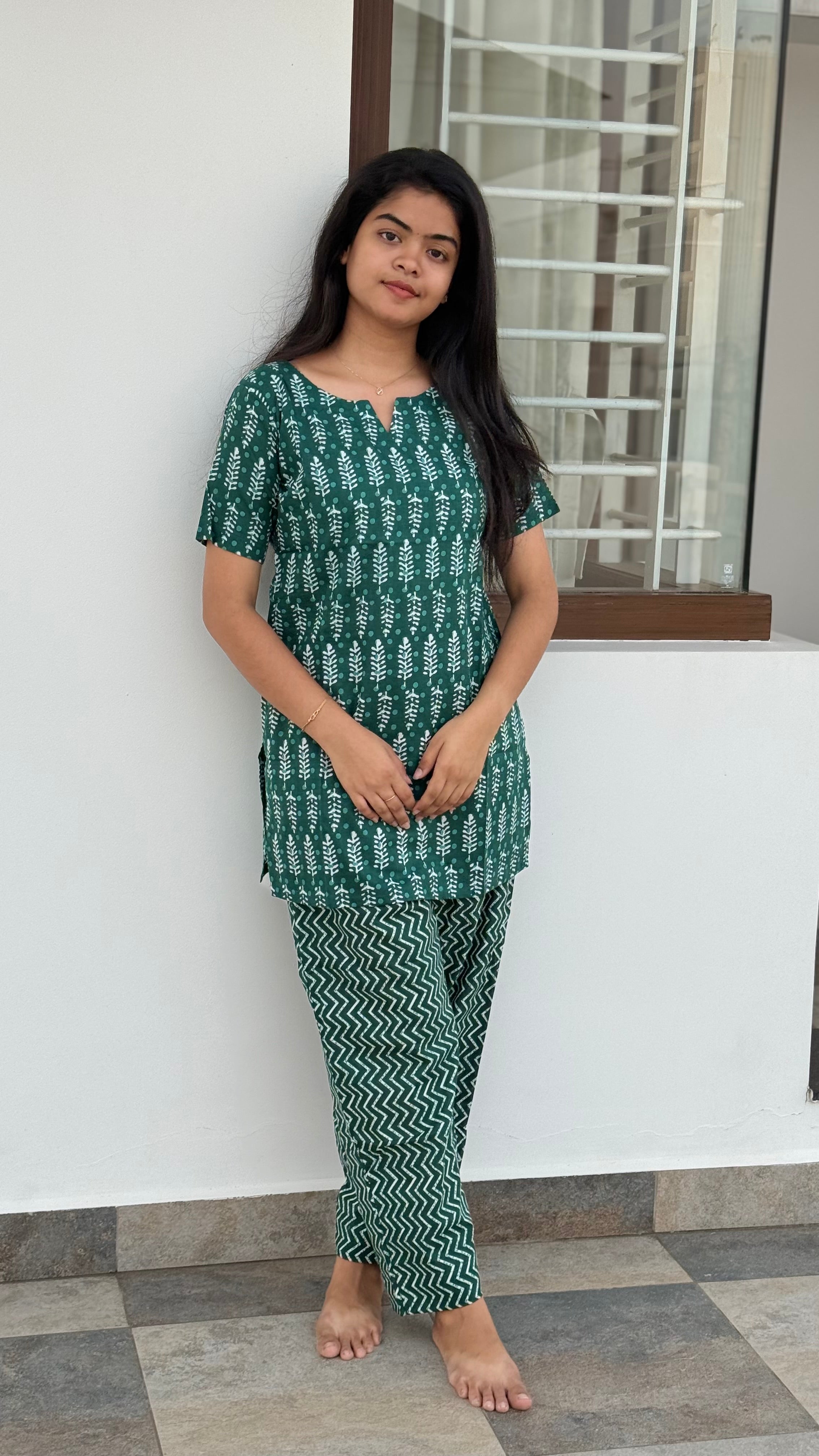 Soft Cotton Night dress-Comfortable and Breathable Nightwear