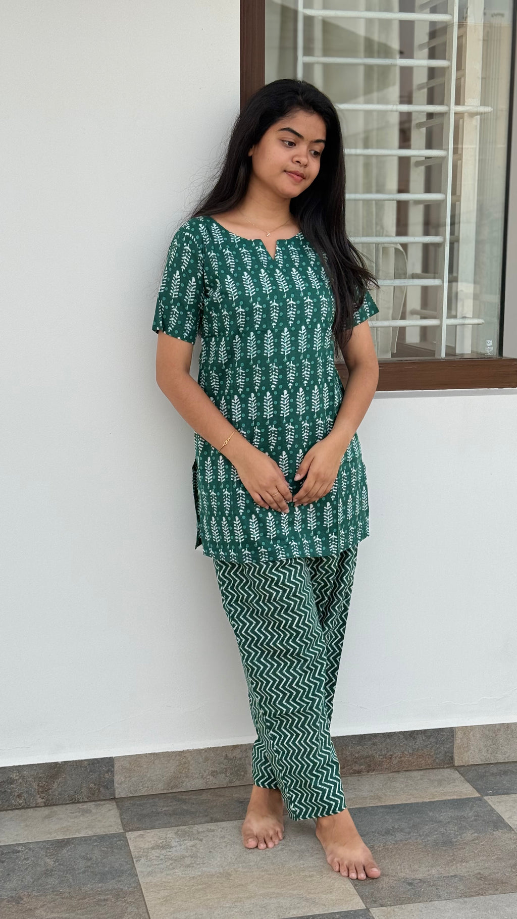 Soft Cotton Night dress-Comfortable and Breathable Nightwear