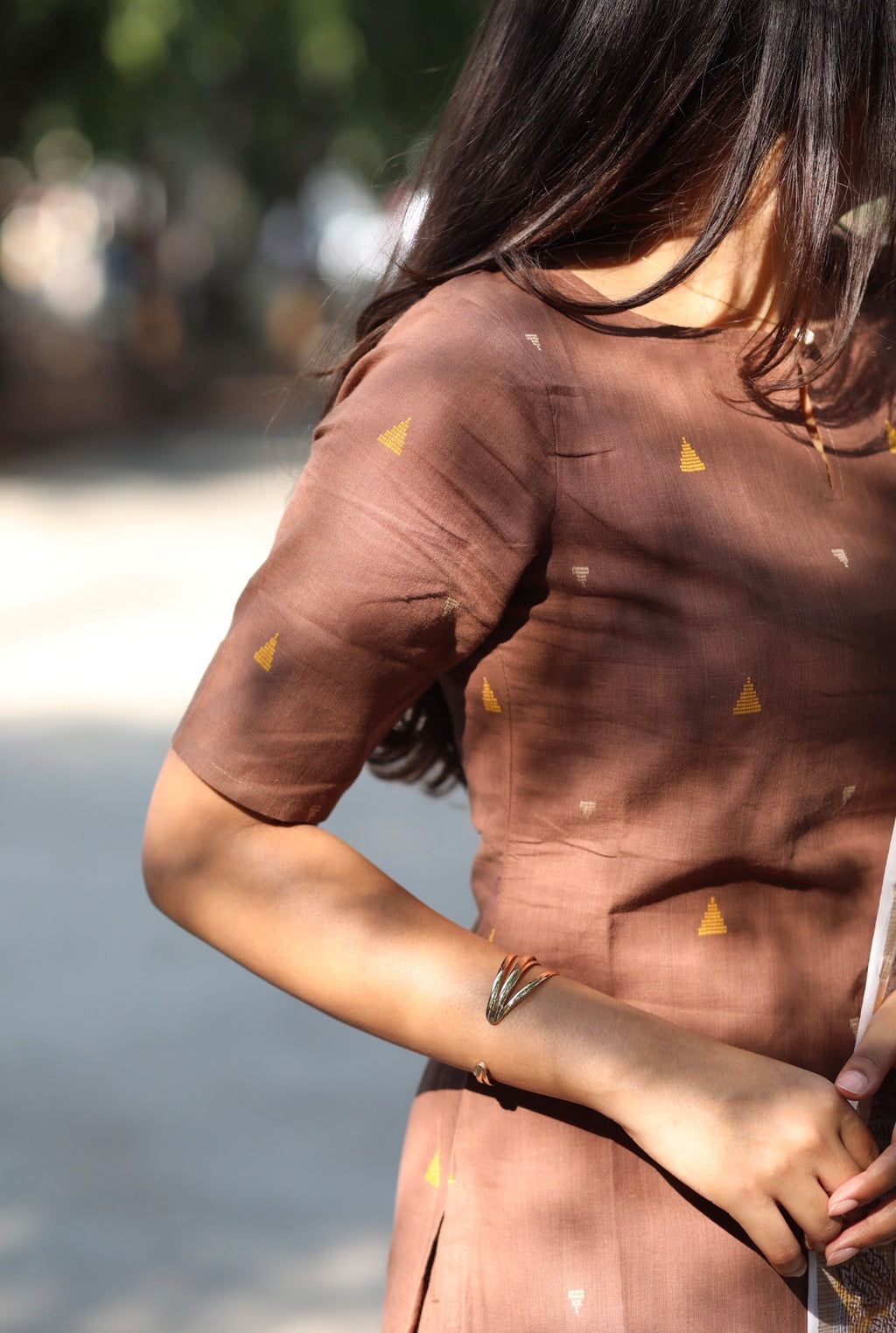 Mocha Muse Kurti Set