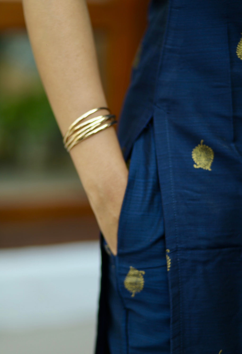 Blue Sequoia kurti set