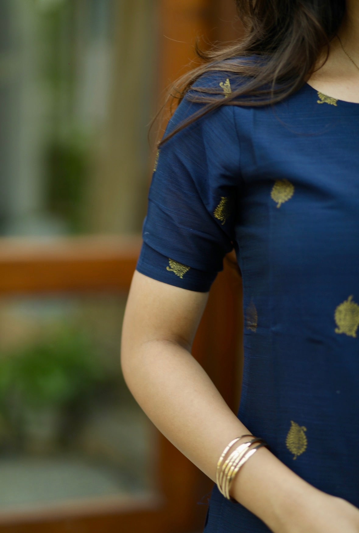 Blue Sequoia kurti set