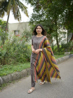 Premium cotton set with dupatta
