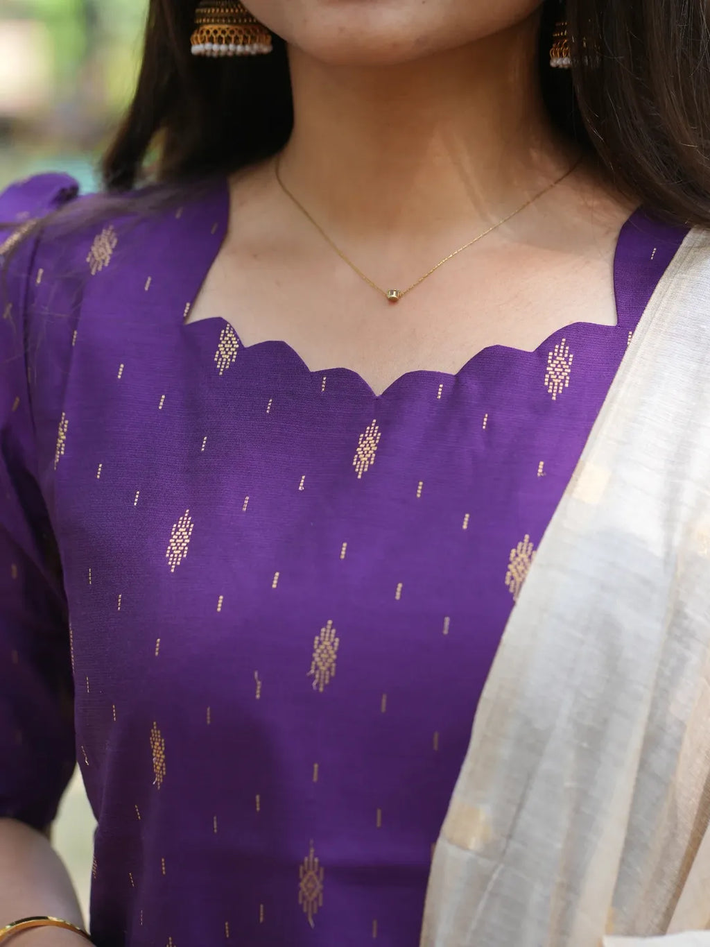 Premium rawsilk coord sets with jacquard weaving dupatta