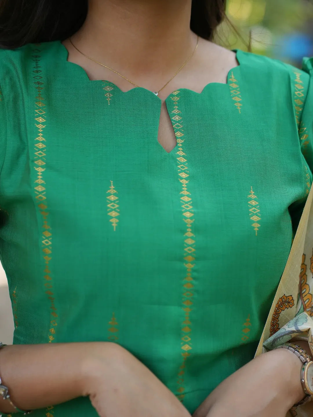 Premium tusser coord sets with dupatta