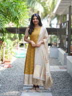 Ethnic Anarkali &  Dupatta